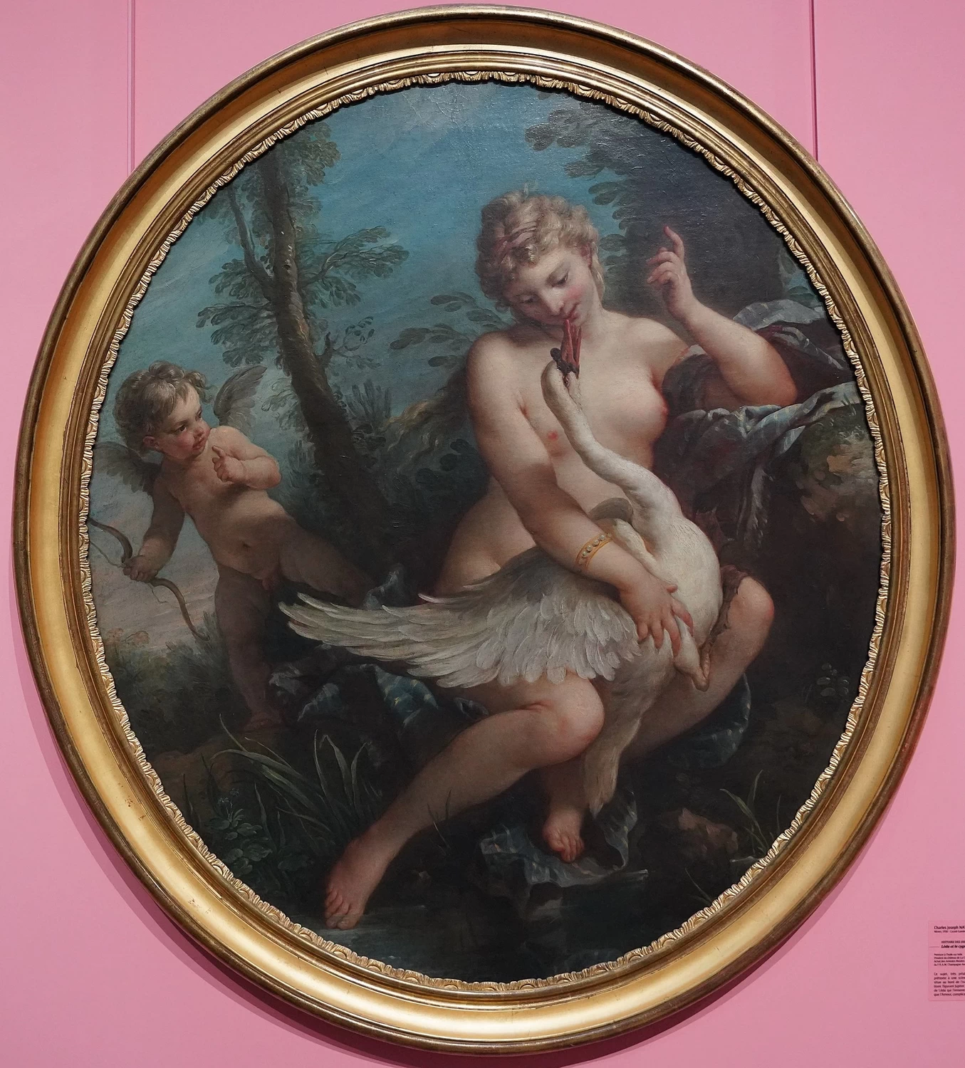 Leda e il cigno - Musée Saint, Loup, Troyes